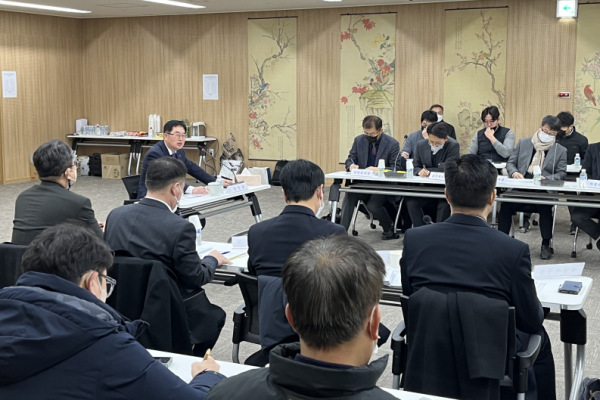 ​2023년 업무보고 토론회 진행 모습​