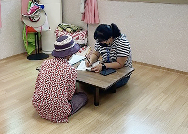 찾아가는 치매 조기검진 (남면 달산1리 경로당)