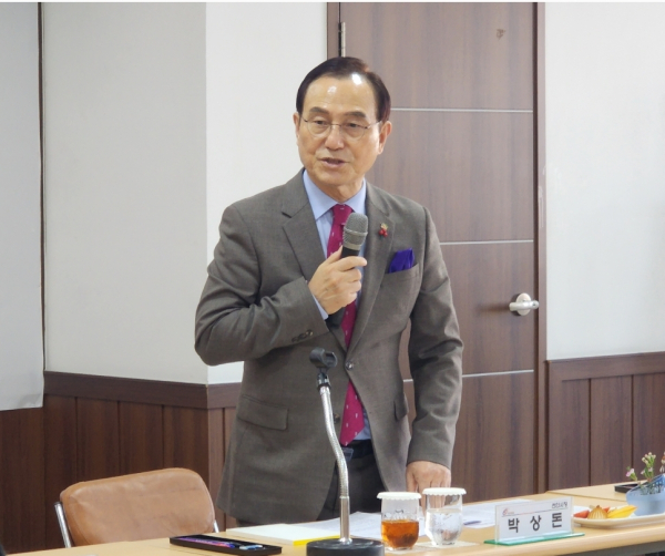 일봉동을 찾은 박상돈 시장/박동혁 기자