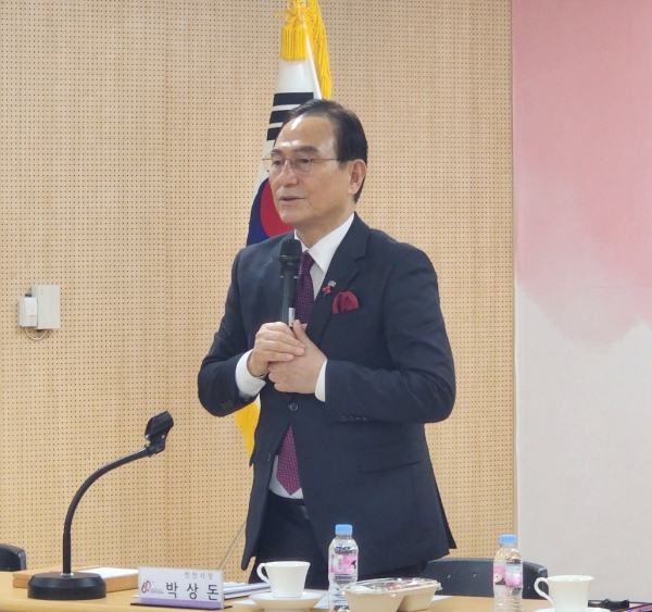 쌍용3동을 찾은 박상돈 시장/박동혁 기자