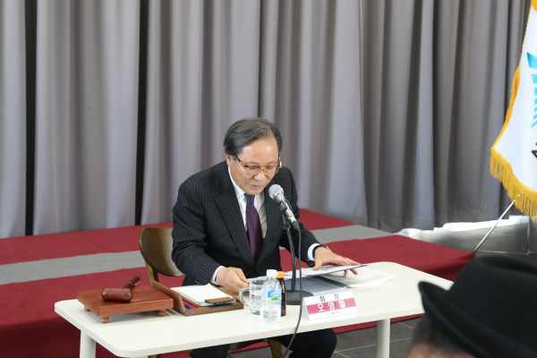 제2차 이사회 개최 (오영철 체육회장 취임 후, 첫 이사회)