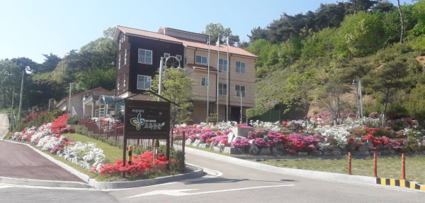 음암면 초록꿈틀마을 전경