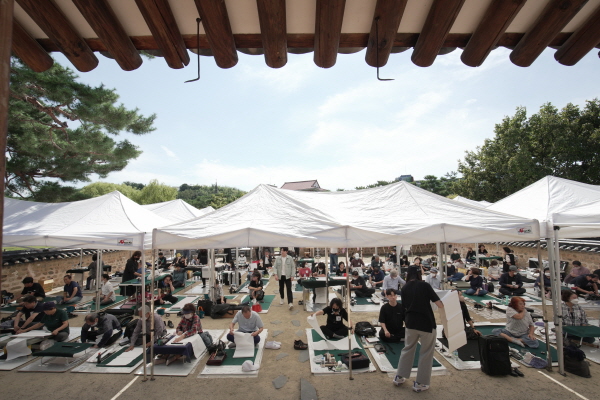 지난 제25회 동춘당 전국휘호대회 행사 사진