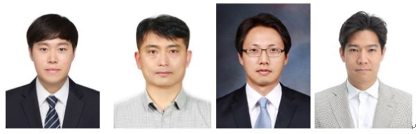 좌측부터 이정훈 박사, 이위형 교수 (건국대), 구자승 교수 (충남대), 이준혁 박사 (한국원자력연구원)