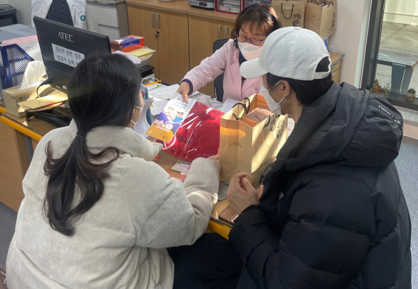 ‘생애초기 건강관리 사업’ 진행 모습