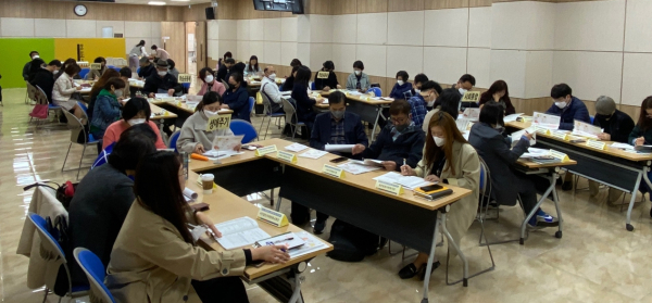 생활권중심평생학습 공모사업 오픈데이 행사 모습