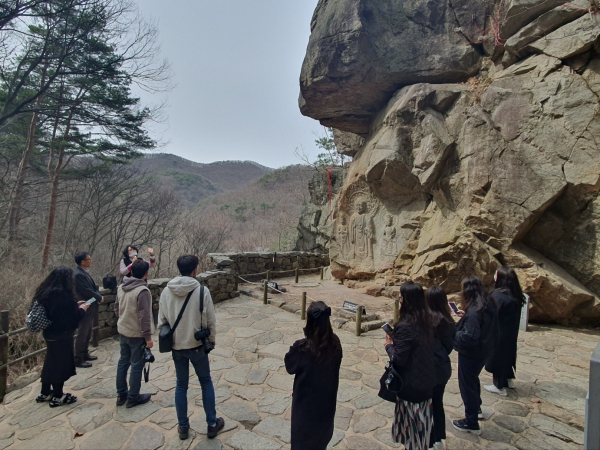 발대식 후 서포터즈 관광지 투어 사진