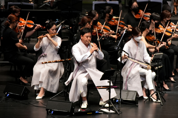 2022년 스테이지 인 세종 공연 사진(풍류)