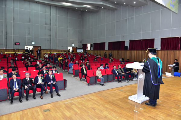 농업인대학 및 귀농대학 졸업입학식(김부성 원장 개회사)