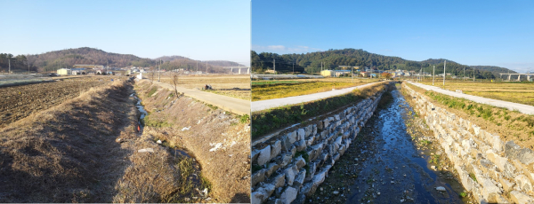 홍성군 하천 정비사업