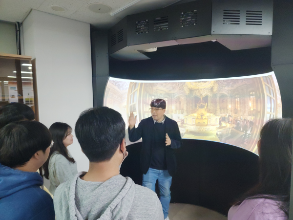 메타버스 학회 ‘유나이티드’, ARVR센터 방문 모습