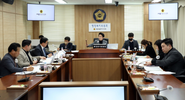 &nbsp;세종특별자치시의회 행정복지위원회(위원장 임채성) 개최<br>