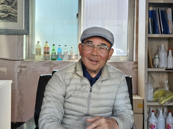 천안막걸리 정상진 회장/박동혁 기자