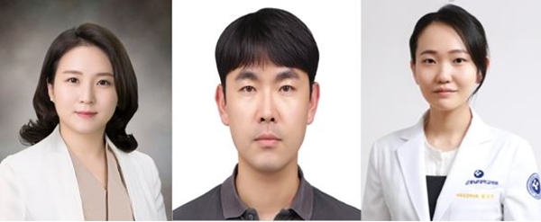 좌측부터 박세연 교수, 홍부휘 교수, 백수진 전임의