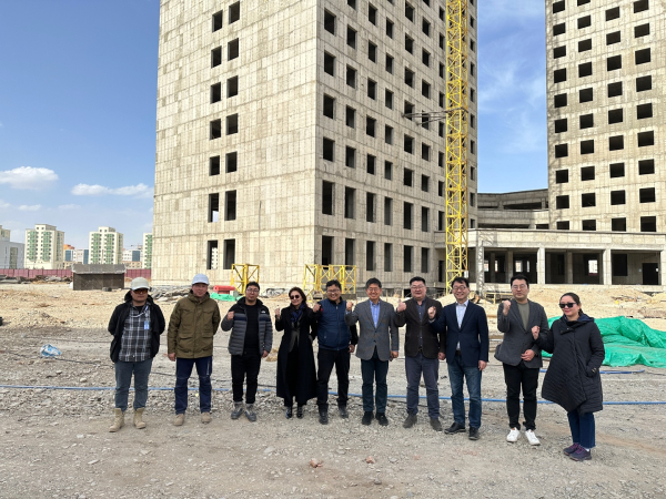 몽골 과학단지 건설 현장 컨설팅