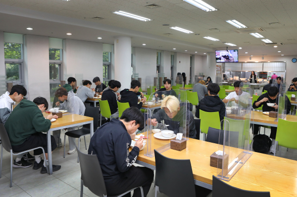 한남대 ‘천원의 아침밥’ 운영 모습