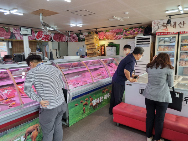 홍성군, 지난해 추석 단속사진