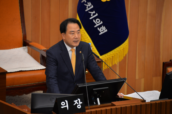 상병헌 세종시의회 의장<br>