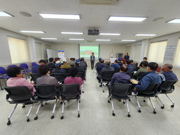 당진시 고품질 쪽파 재배 교육