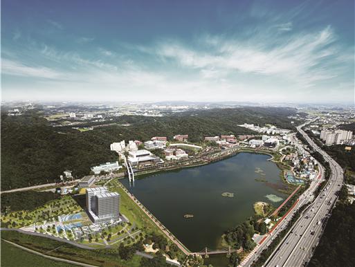 단국대 캠퍼스 혁신파크 발전계획 조감도