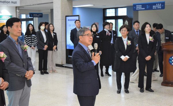 제1회 동부 청사갤러리 초대전 개막식