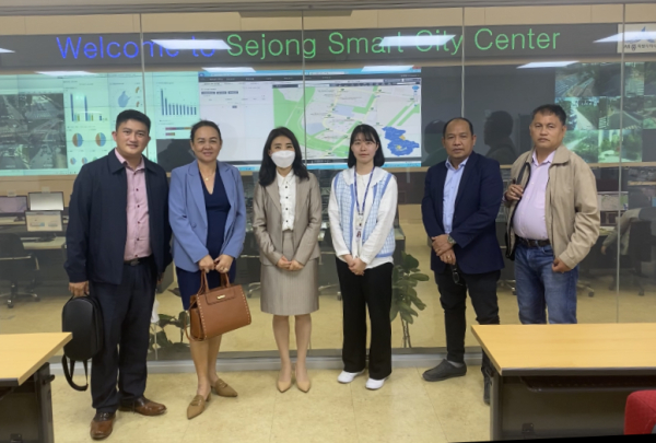 필리핀 고등교육위원회(CHED)가 지능형도시 선진사례와 대학관련 사업 견학