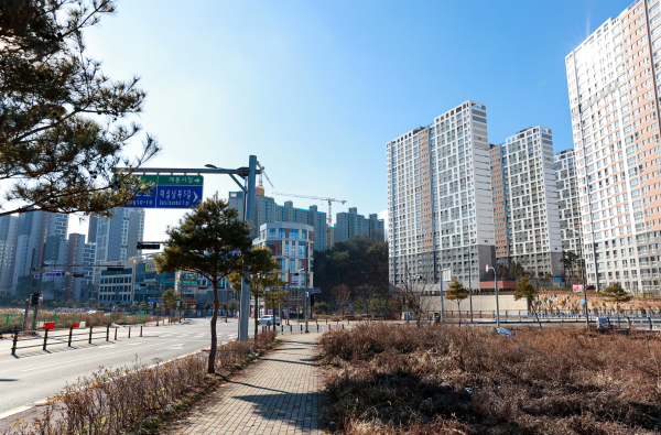 계룡시 대실지구 전경