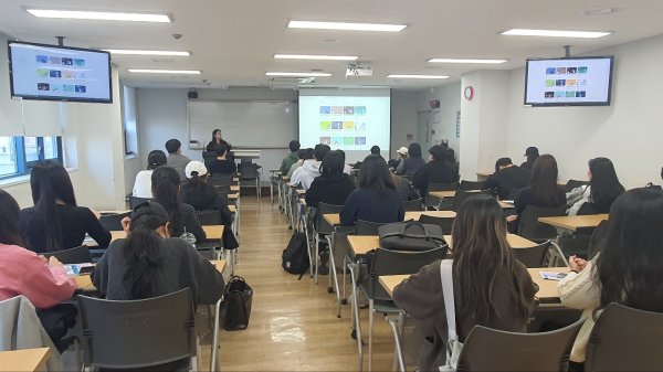 지난 3월 29일 진행된 한밭대 회계학과 4학년 대상 청년고용정책 특강