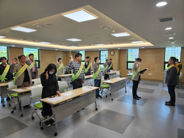 기술직공무원 청렴실천 다짐대회 및 청렴교육 실시