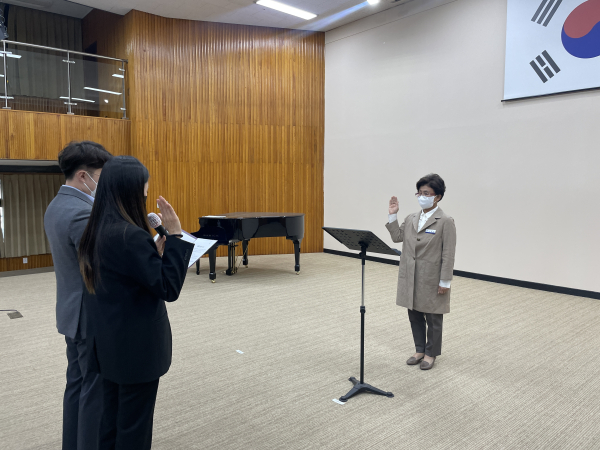 5월을 ‘청렴의 달’로 지정하여 다양한 청렴정책을 집중 시행 결의대회 모습