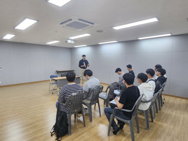 대전시설관리공단-우송대 산학협력 참관수업 진행 모습