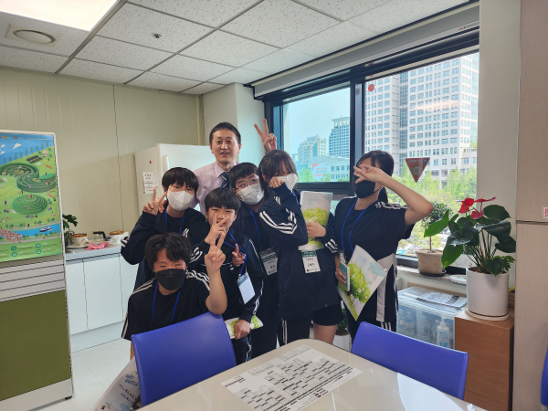 ‘교육청 진로･직업 체험의 날’ 행사 진행 모습