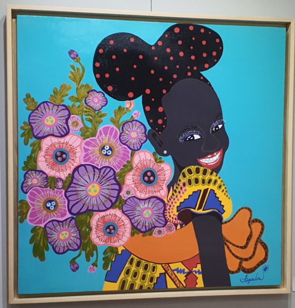 청양터미널갤러리 이용철 강현자 특별초대전 개최-강현자 작품