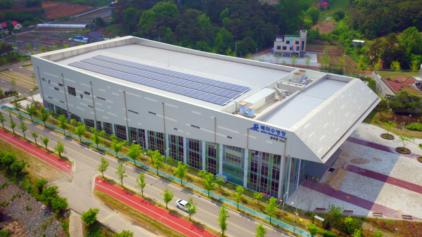 배미수영장 전경