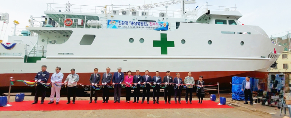 복지환경위원회 충남병원선 진수식 참석