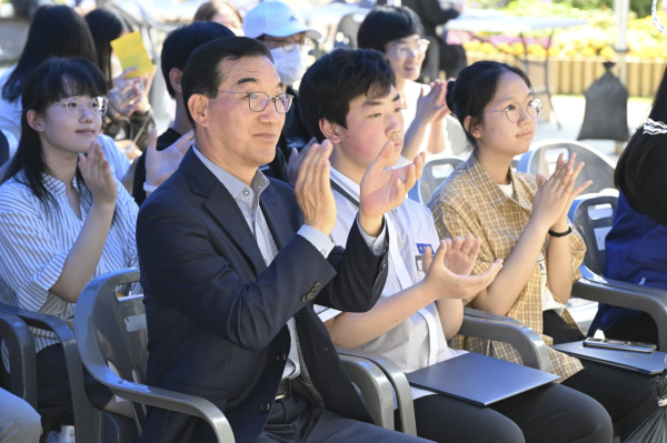 지난 13일 우리들공원에서 열린 ‘2023년 중구청소년어울림마당 와락’ 개막식