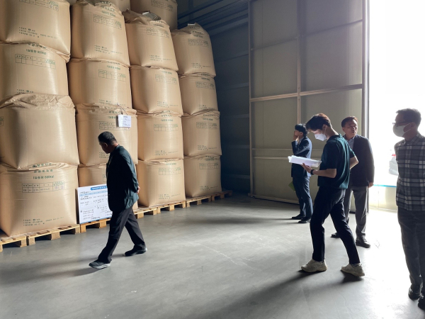 정부관리양곡관리 도정공장 및 보관창고 합동점검