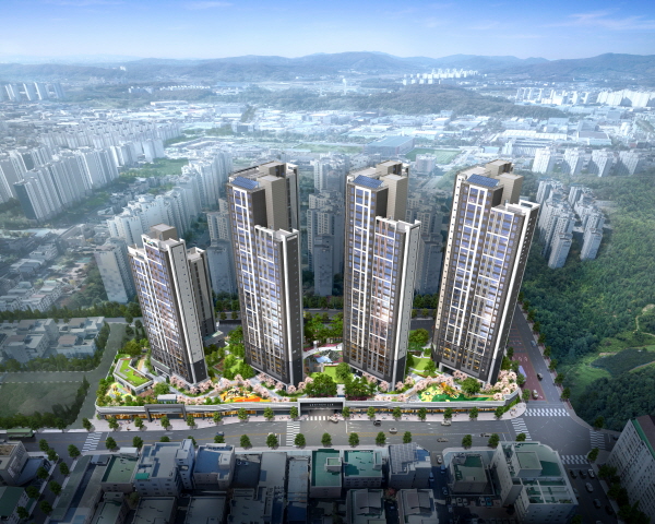 천안 백석 센트레빌 파크디션 조감도