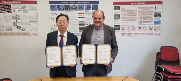 직업교육기관 ZAL Berlin-Brandenburg (찰 베를린 브란덴부르크) 업무협약 체결 모습