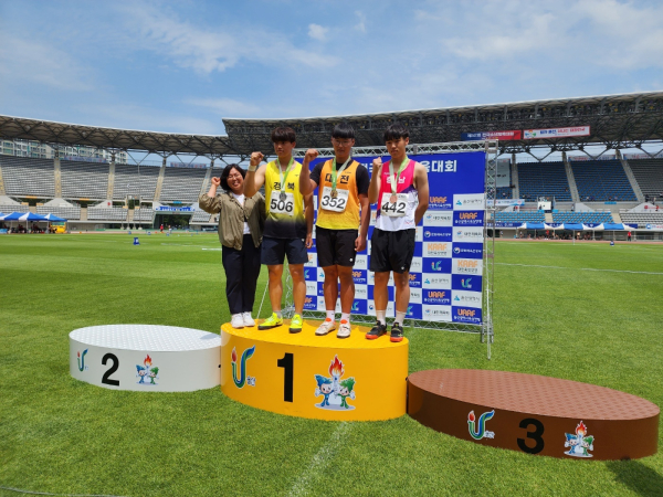 대전교육청 선수단, 제52회 전국소년체전 (육상)