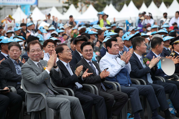 제14회 한국수산업경영인 전국대회에 참석한 김태흠 충남지사