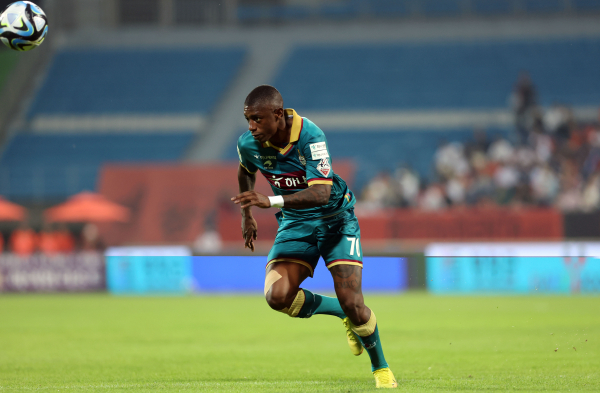 강원전 레안드로 선수 모습