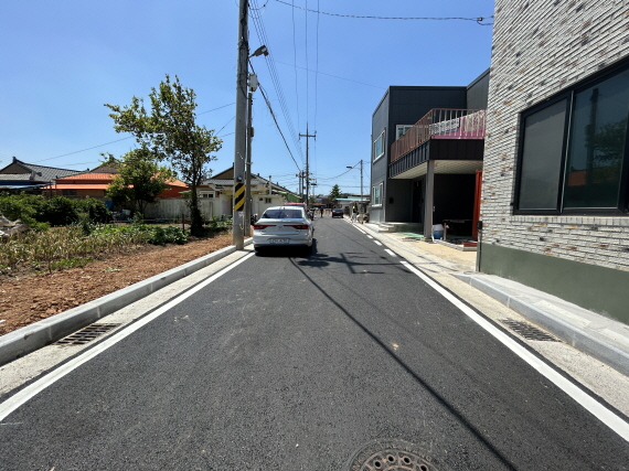 세종시 침산리 도시계획도로