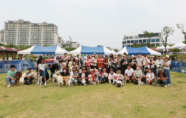 지난 10일 동문근린공원에서 열린 2023년 서산 반려동물 페스티벌 모습