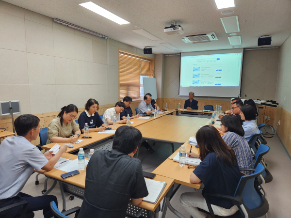 지난 14일 관내 소속 계약업무담당 교육행정 공무원 역량 강화 위한 직무연수 진행