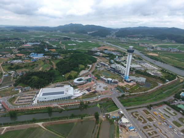 아산환경과학공원 전경