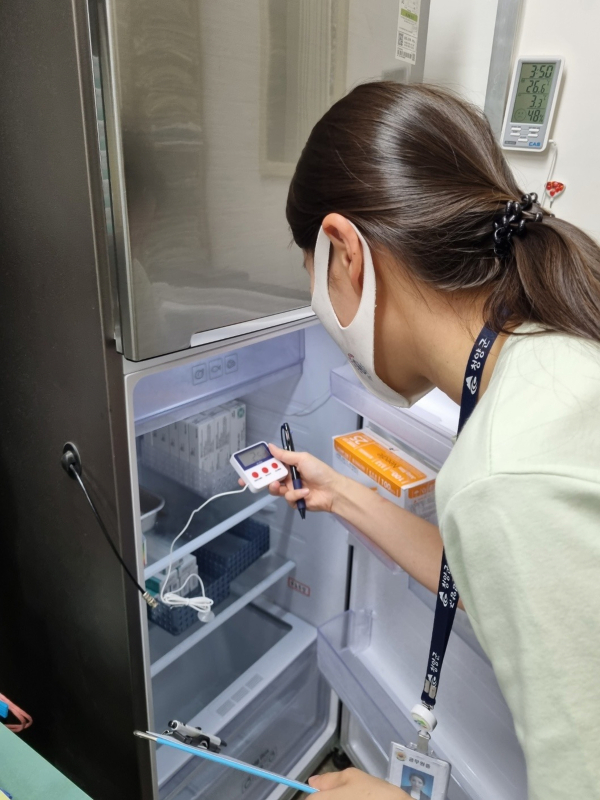 예방접종 위탁의료기관 점검