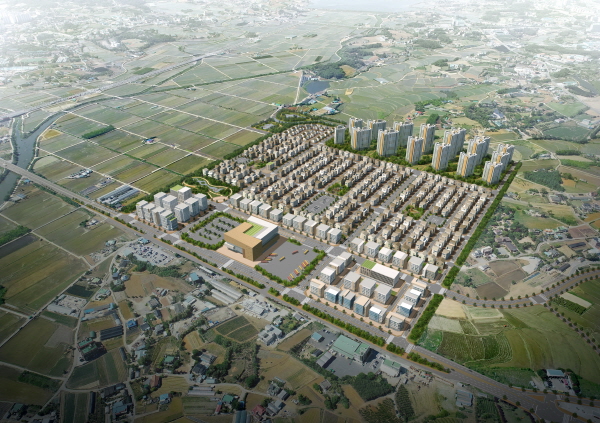 수석지구 도시개발사업 조감도