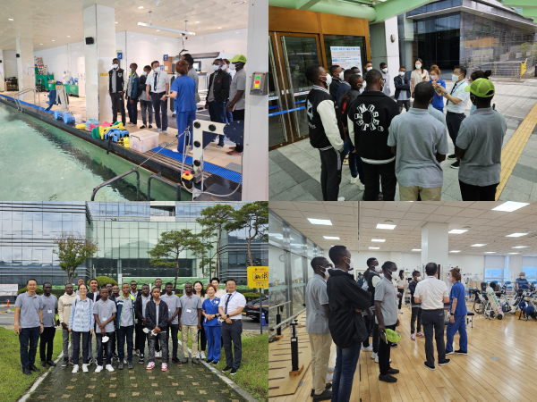 아프리카 탄자니아 중·고등학생 및 교사 충남대학교병원 의료시스템 견학