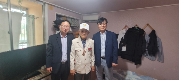 대전지방보훈청‧충남대학교병원 ‘아름다운 동행’ 진행 모습